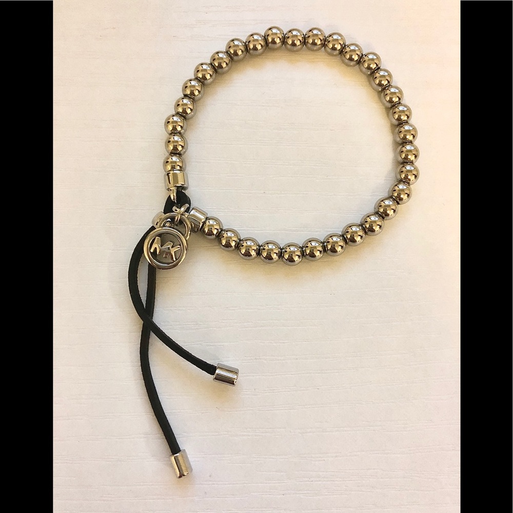 Michael Kors Beaded Bracelet - Silver